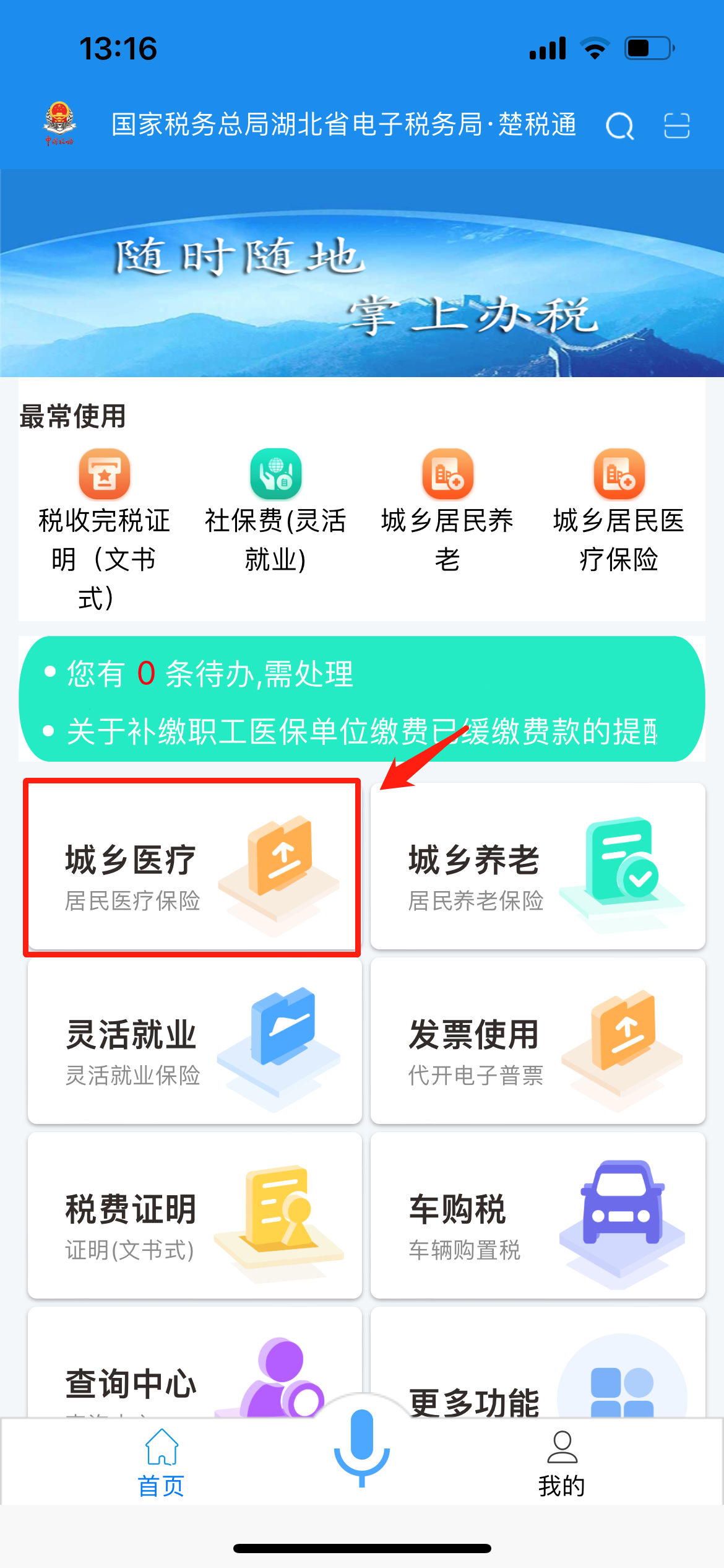 2023武汉居民医保缴费记录怎么查询
